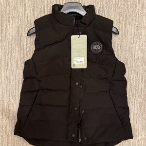 Canada Goose Black Puffer Vest